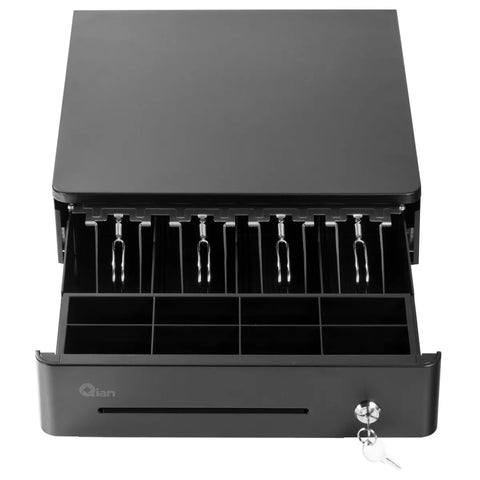 Cajón de Dinero Qian Automático | 4 Billetes y 8 Monedas, QOD-KAR12