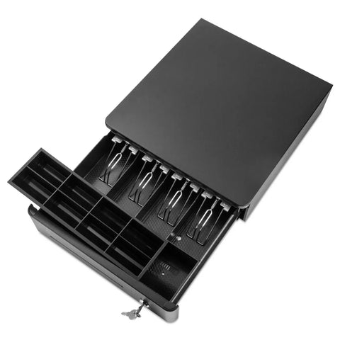 Cajón de Dinero Qian Automático | 4 Billetes y 8 Monedas, QOD-KAR12