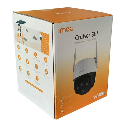 Camara de Vigilancia Imou Crusier Se+ 4Mp Ip Pt Wifi/Full Color (Ipc-S41Fen)