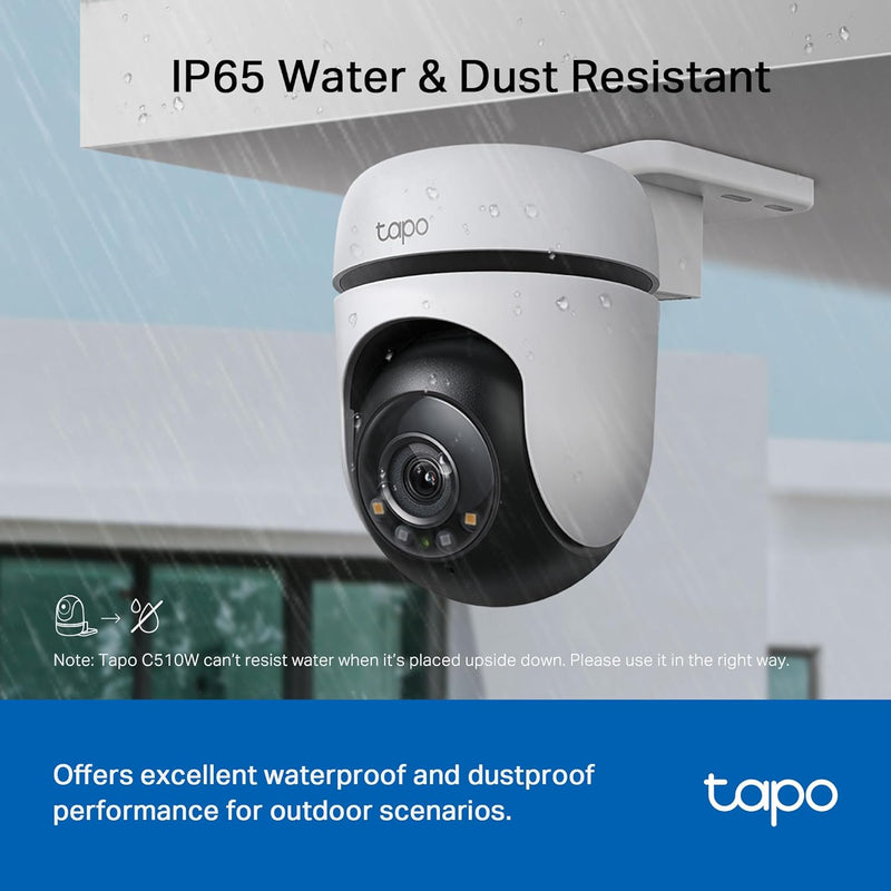 Cámara Inteligente De Vigilancia Wi-Fi 360º Tapo C510w Tp Link