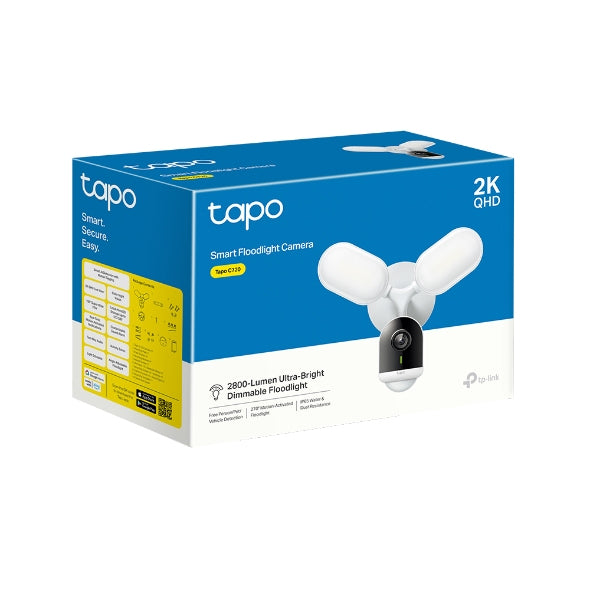 Cámara Reflectora Inteligente Tp-Link 2K Qhd, Tapo C720