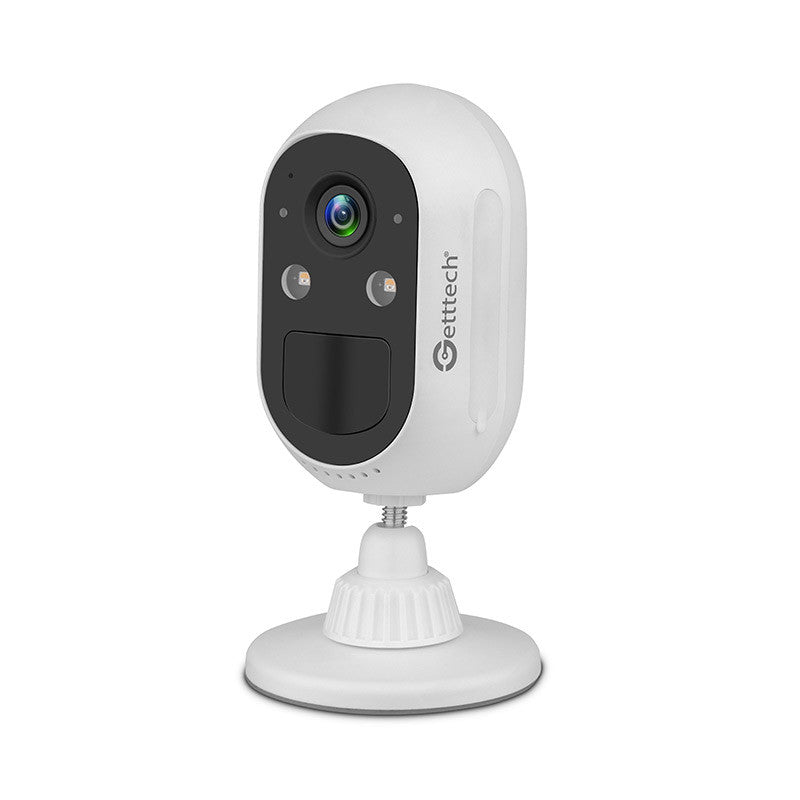 Camara Wifi Getttech Ip 4Mp Blanca Gec-Wbwl4