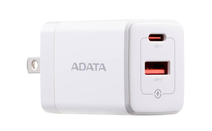 Cargador De Pared Adata Usb 35W,Usb-C Blanco (CHARGERU-0352-QCPDWH)