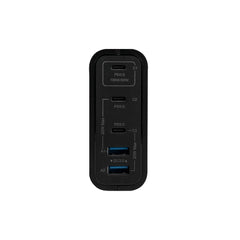 Cargador De Pared Vorago Tipo Con 100W, 5 Puertos, Quick Charge 3.0, Color Negro (Au-600)
