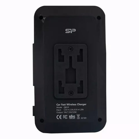 Cargador Inalambrico Para Auto Silicon Power Qi610