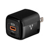 Cargador Vorago 30W Dual USB-C Fast Charge Smartphone Tablet Oficina