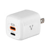 Cargador Vorago 30W Dual USB-C Fast Charge Smartphone Tablet Oficina