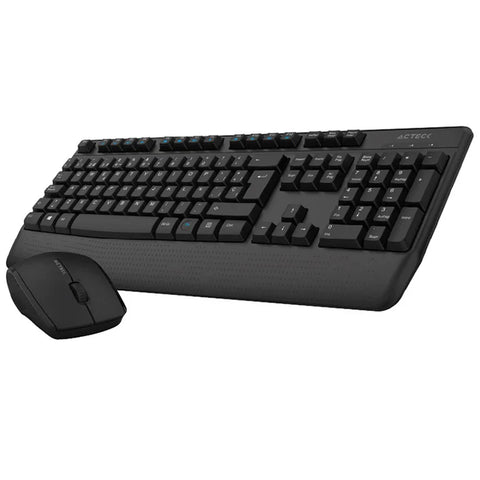 Combo 2-1 Acteck Creator Mk465 Inalambrico 2.4 Ghz, Usb, Negro (Ac-936354)