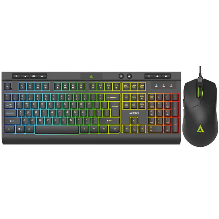 Combo Acteck 2 En 1 Alamrico Aurean Mk477G Diseño Gamer AC-936750