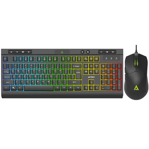 Combo Acteck 2 En 1 Alamrico Aurean Mk477G Diseño Gamer Ac-936750