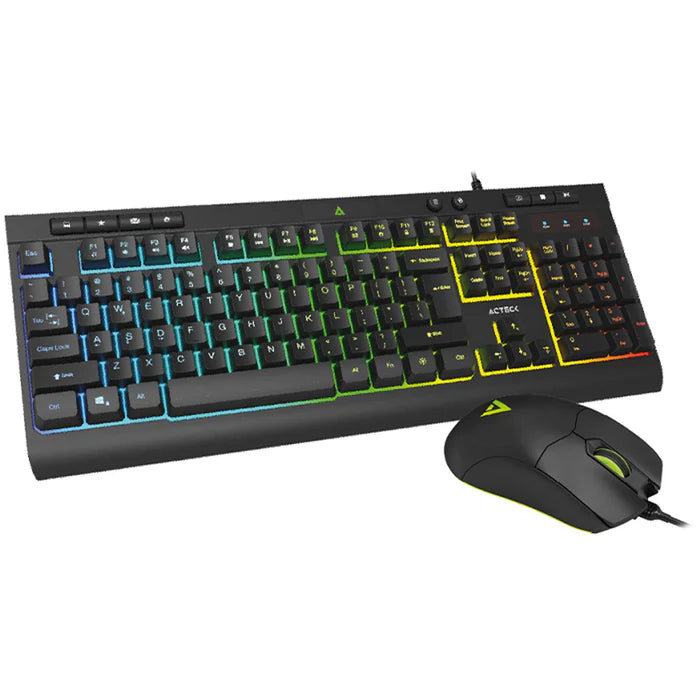 Combo Acteck 2 En 1 Alamrico Aurean Mk477G Diseño Gamer AC-936750