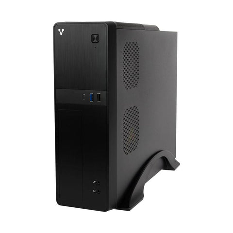 Computadora  Desktop Vorago Slimbay 5 Intel Core I5 14400, Ram 16Gb, Almacenamiento 500Gb M.2,  No Dvd, Windows Trial (Sb5 I5 14400-Tr-5)