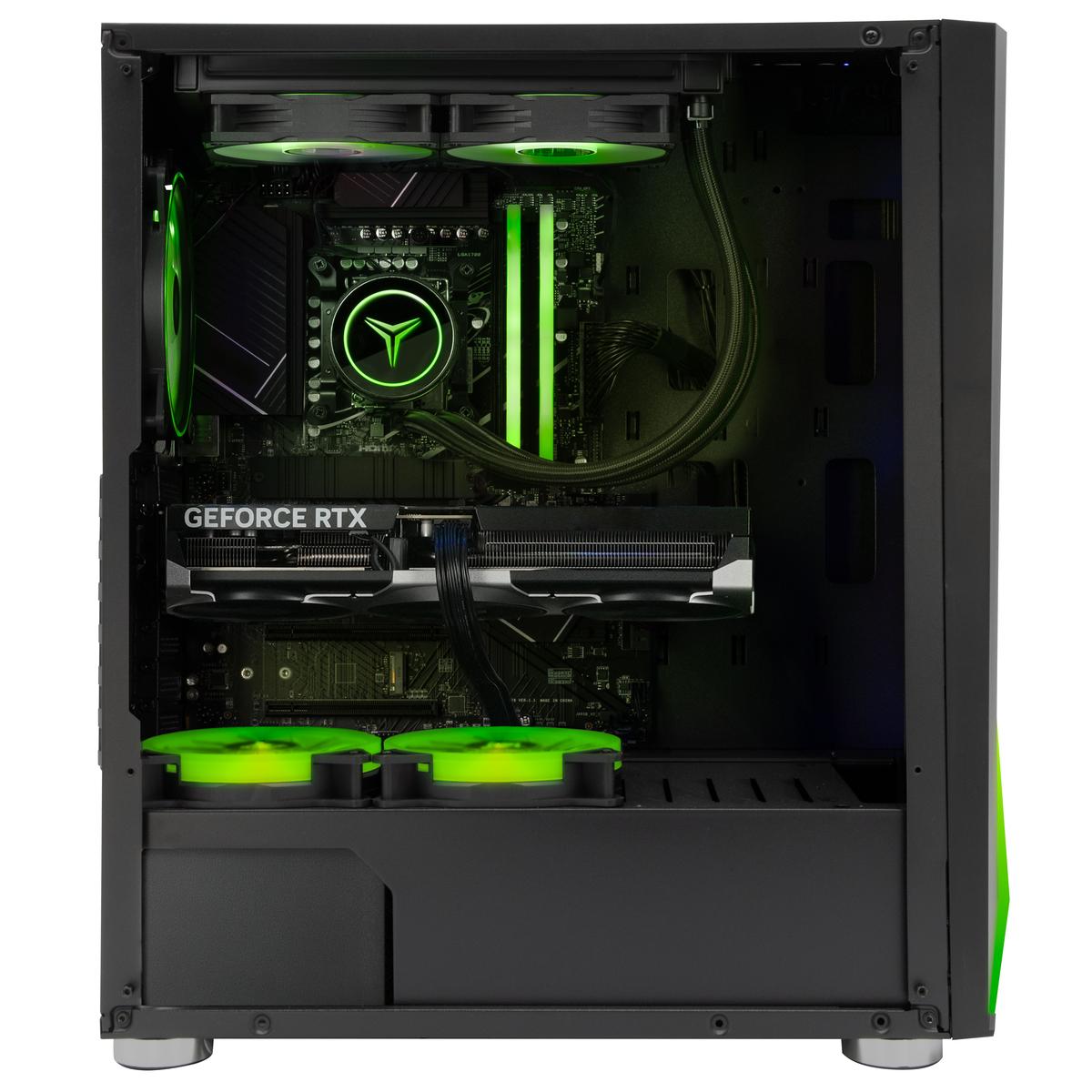 Computadora Gamer Yeyian Armageddon Ultra, Intel 7 265F, Ram 32Gb Ddr5, Almacenamiento 2Tb Nvme, T. de Video  Rtx 5070