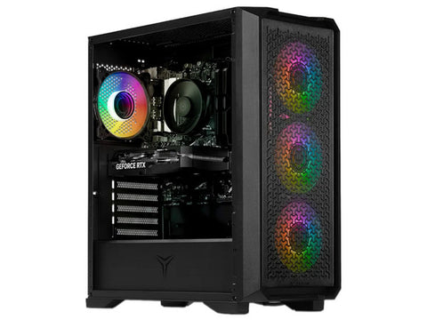 Computadora Gamer Yeyian Vault Ryzen 5 RTX 5060 Gaming Streaming Alto Rendimiento