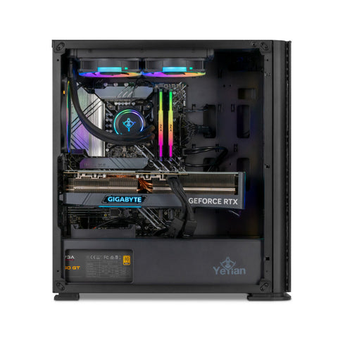 Computadora Gamer Yeyian Yari Core i7 14700Kf, Ram 32Gb Ddr4, T de Video  Rtx 4070, Ypi-Ya47Kfc-4701M