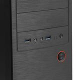 Computadora Qian, Procesador Ryzen 5 4500, 16gb Ram Ddr4, Grafico Rx550, Almacenamiento 480 Ssd - (Qpa-Op4500b-5501m)