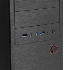 Computadora Qian, Procesador Ryzen 5 4500, 16gb Ram Ddr4, Grafico Rx550, Almacenamiento 480 Ssd - (Qpa-Op4500b-5501m)