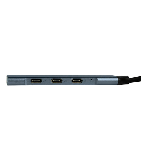 Concentrador Hub Vorago Slim 3 Tipoc+1 Usb3.0, Adaptador C Y Usb (Hu-205)