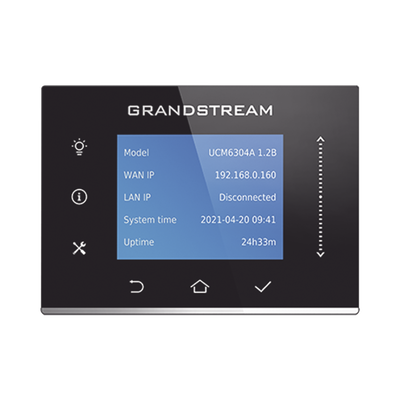Conmutador Grandstream  Ip-Pmx 4 Ptos Gb Pto Lan Audio (Ucm6304A)