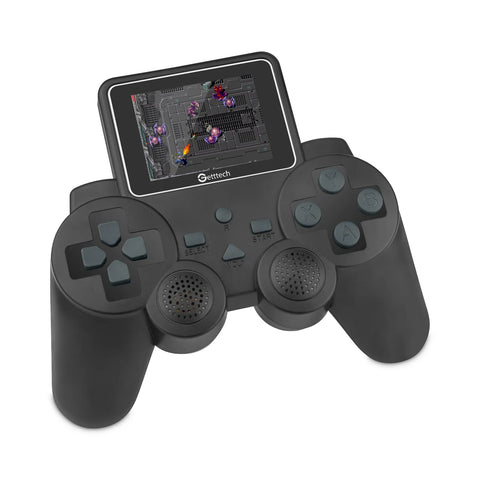 Consola Portátil Getttech 2.4" LCD 520 Juegos Retro Bocina Integrada Negro Gaming Casual Viaje