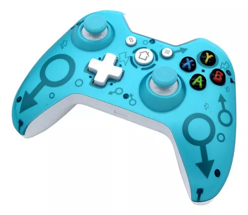 Control Inalambrico Verde Usb N-1, Compatible Con Xbox One, Ps3 , Pc 2.4G, Dual Motor Colorful