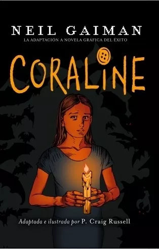 Libro Coraline - Novela Gráfica - Neil Gaiman - ENVIO GRATIS