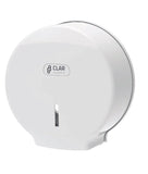Dispensador de Papel Higiénico Mini Innova Color Blanco para Rollo Industrial 250mm