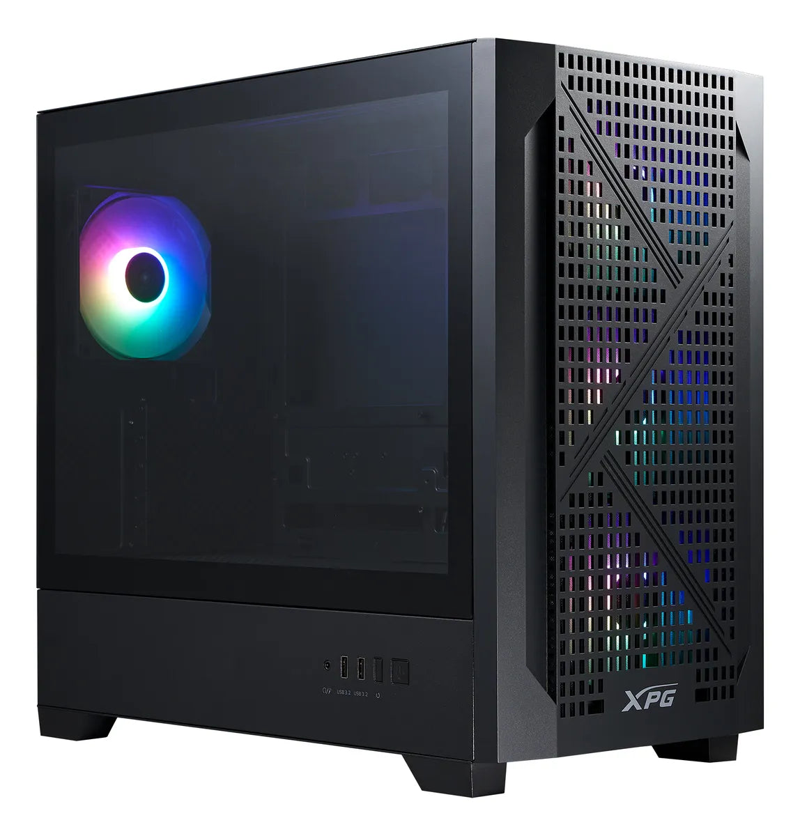 Gabinete Gamer Xpg Lander 300 Mid Tow Negro (Lander300Maa-Bkcww)