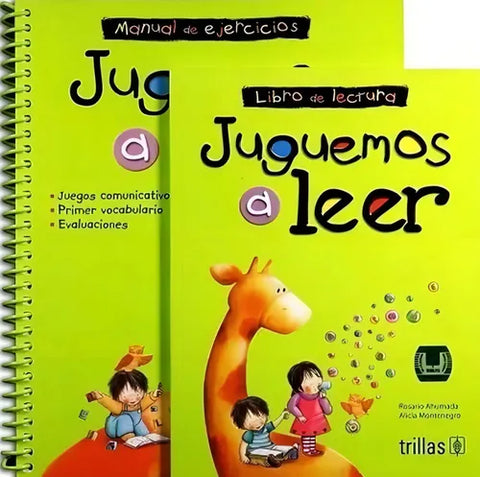 Juguemos A Leer ( Libro Y Cuaderno De Ejercicios ) - Versión anterior