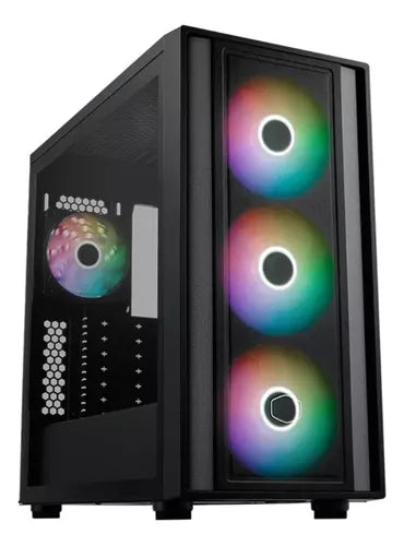 Gabinete Cooler Master Masterbox 600 Micro Atx Negro Mb600-Kgnn-S00
