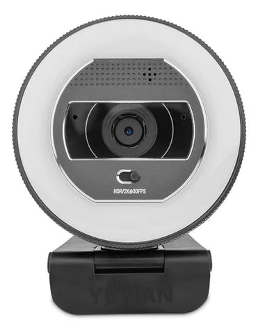 Webcam Yeyian Streaming Iluminación Y Control Remoto Ypw-Qhdaf-M1