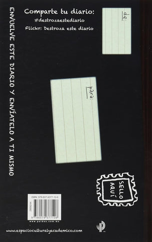 Destroza este diario - ENVIO GRATIS