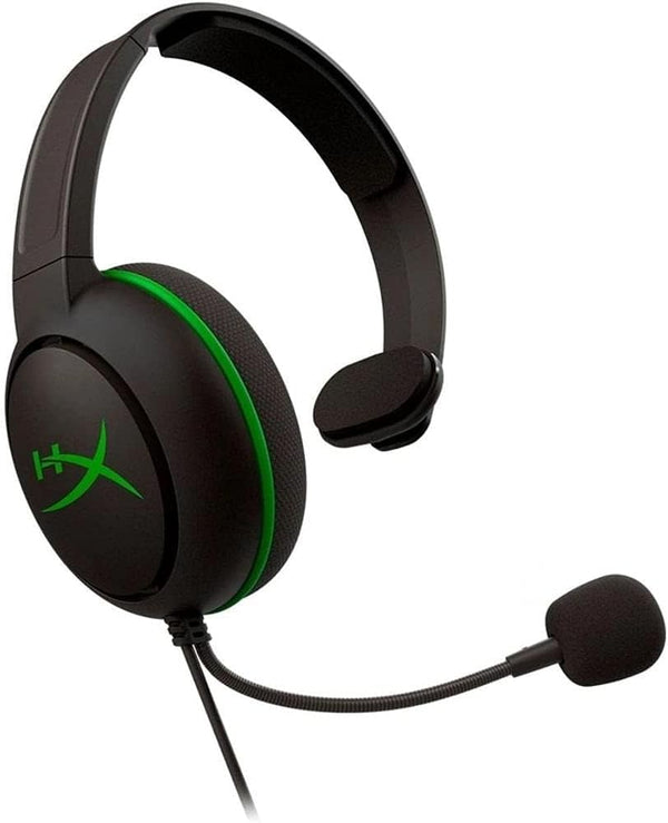 Diadema Alambrica Recertificado Hyperx Cloudx Chat Negro Con Verde, Plataforma Xbox, Estereo, 3.5Mm - (Hx-Hscchx-Bk-Ww-B)