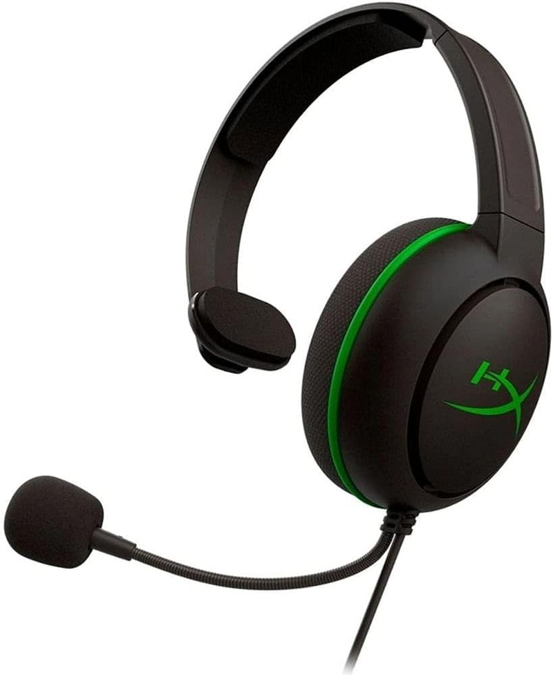 Diadema Alambrica Recertificado Hyperx Cloudx Chat Negro Con Verde, Plataforma Xbox, Estereo, 3.5Mm - (Hx-Hscchx-Bk-Ww-B)