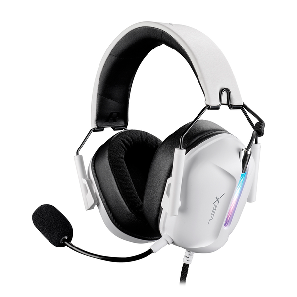 Diadema Gamer Xzeal Alambrica Rgb Blanco (Xzhsalrgb1W)