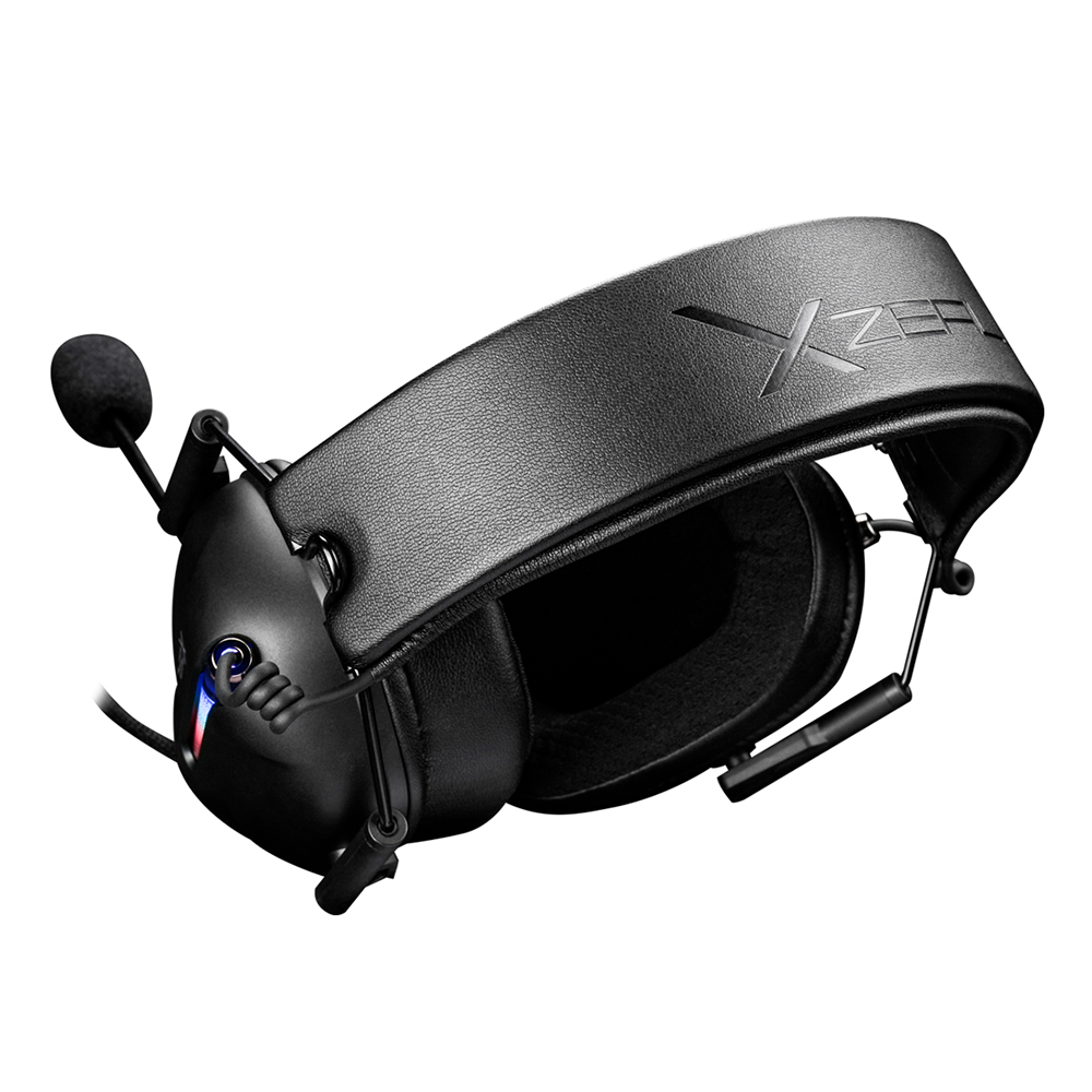 Diadema Gamer Xzeal Alambrica Rgb Negro (8Xzhsalrgb1B)