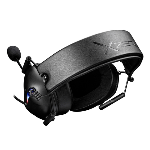 Diadema Gamer Xzeal Alambrica Rgb Negro (8Xzhsalrgb1B)