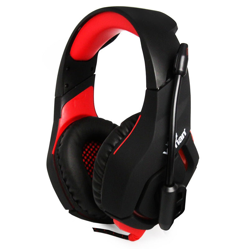 Diadema Gamer Yeyian Ydw-33402 Wicked S3000 Negro Color Rojo- Usb Con Micro