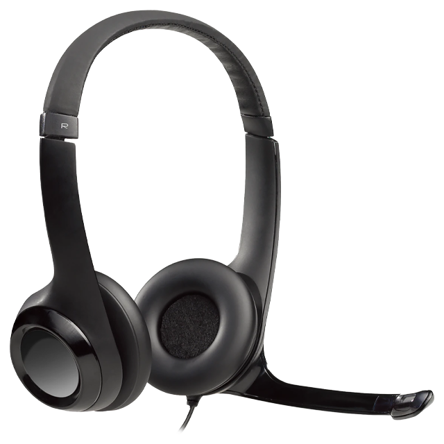 Diadema Logitech H390 Stereo Con Microfono Usb (981-000060)