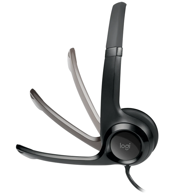 Diadema Logitech H390 Stereo Con Microfono Usb (981-000060)