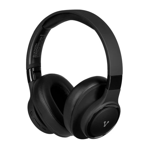 Diadema Vorago Bt5.0, 3.5MM 6 Horas Manos Libres Carga Tipo C Negra (HPB-205-BK)