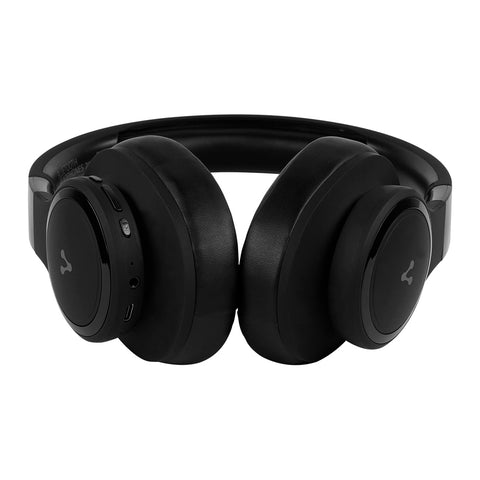Diadema Vorago Bt5.0, 3.5MM 6 Horas Manos Libres Carga Tipo C Negra (HPB-205-BK)