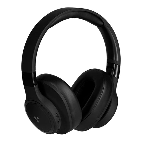 Diadema Vorago Bt5.0, 3.5MM 6 Horas Manos Libres Carga Tipo C Negra (HPB-205-BK)