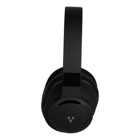 Diadema Vorago Bt5.0, 3.5MM 6 Horas Manos Libres Carga Tipo C Negra (HPB-205-BK)