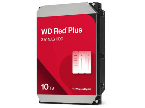 Disco Duro Interno WD Red Plus 10TB 3.5" NAS 7200RPM WD100EFGX