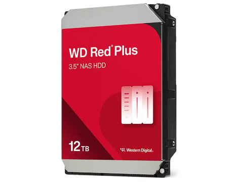 Disco Duro Interno WD Red Plus 12TB 3.5" NAS 7200RPM WD120EFGX