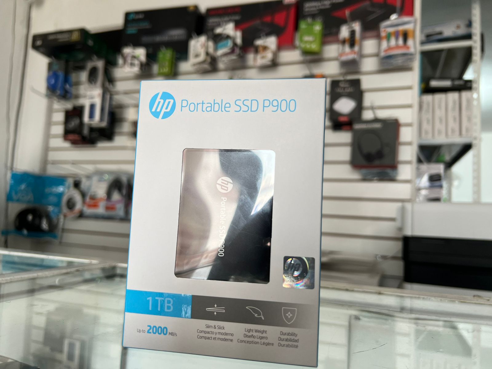 Unidad De Estado Sólido Portátil Hp P900 De 1tb Usb-c 3.2