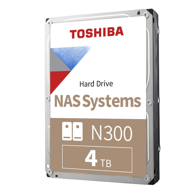 Disco duro Interno Toshiba N300 4Tb 3.5" 7200Rpm Nas 128Mb (Hdwg740Xzstc)