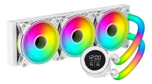 Disipador de Enfriamiento Líquido Ocelot Polar Wave 360 White - Rendimiento Superior con RGB