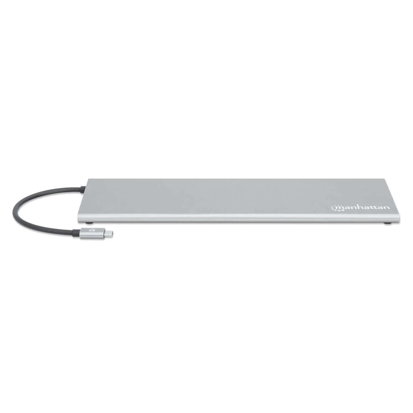 Docking Station Manhattan Usb-C 11 En 1 Con Mst Para 3 Monitores 130578